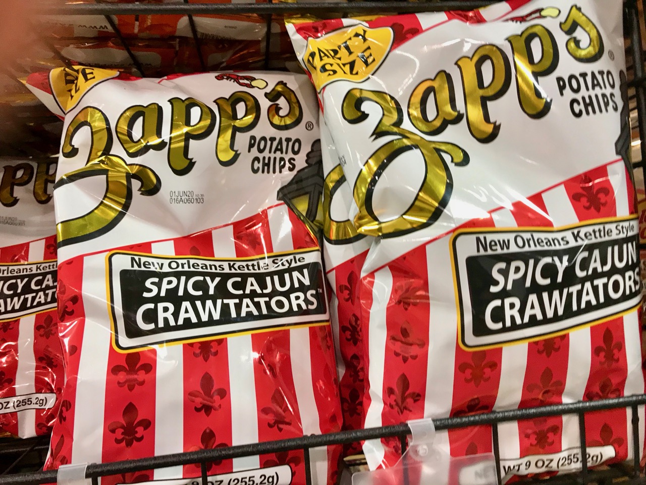 Zapp's Crawtators Chips Glover Gardens